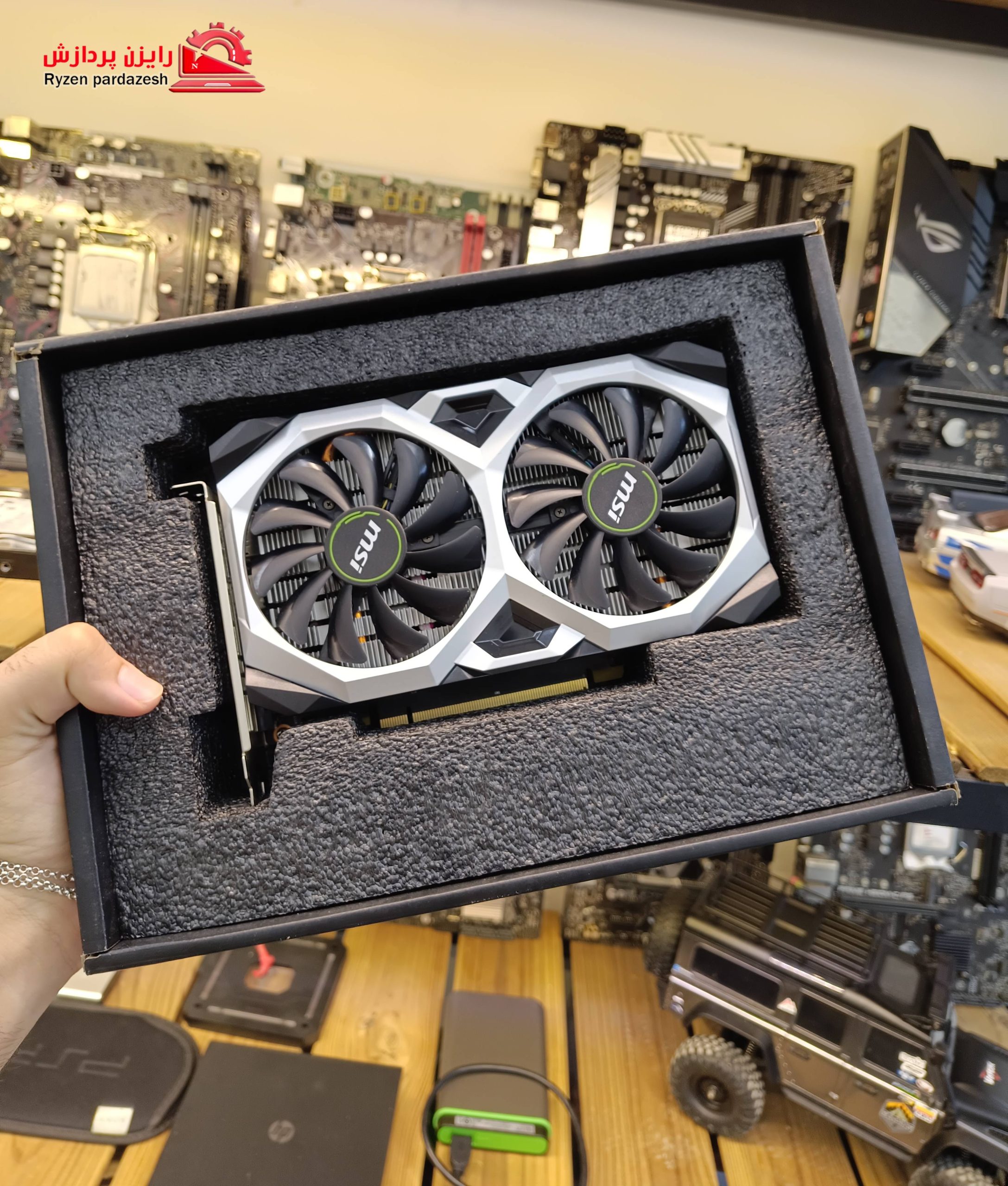 کارت گرافیک ام اس آی GTX 1660 SUPER VENTUS XS OC حافظه ۶ گیگابایت